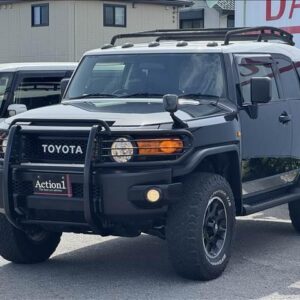 2017 Toyota Fj Cruiser black gasoline used car Japan export