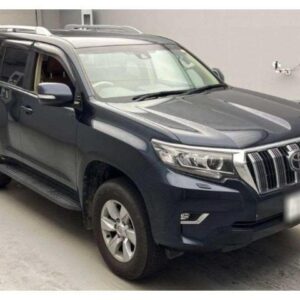 2018 Toyota Land Cruiser Prado black gasoline used car Japan export