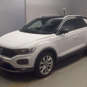 2021 Volkswagen T-Roc white diesel used car Japan export