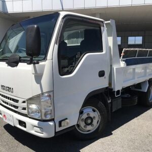 2018 Isuzu Elf Truck white diesel used car Japan export
