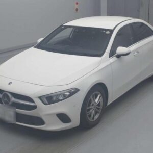2019 Mercedes Benz A-Class Sedan white gasoline used car Japan export