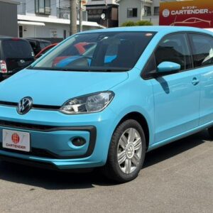 2018 Volkswagen Up! blue gasoline used car Japan export