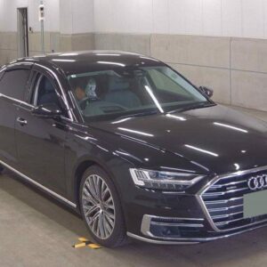 2019 Audi A8 black gasoline used car Japan export