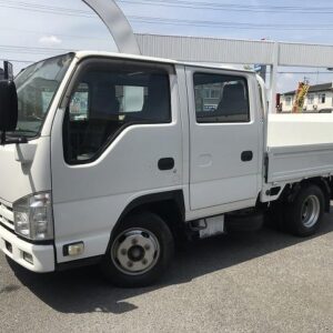 2012 Isuzu Elf Truck white diesel used car Japan export