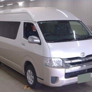 2019 Toyota Hiace Wagon pearl gasoline used car Japan export
