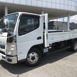 2017 Mitsubishi Fuso Canter white diesel used car Japan export