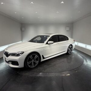 2017 Bmw 7 Series white gasoline used car Japan export
