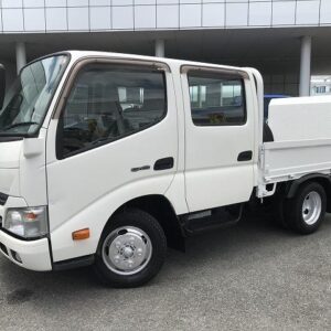 2013 Hino Dutro white diesel used car Japan export