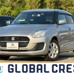 2021 Suzuki Swift silver gasoline used car Japan export