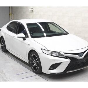 2019 Toyota Camry pearl gasoline used car Japan export