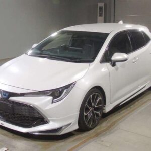 2022 Toyota Corollasport pearl gasoline used car Japan export