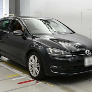 2016 Volkswagen Golf black gasoline used car Japan export