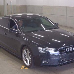 2013 Audi A5 Sportback black gasoline used car Japan export