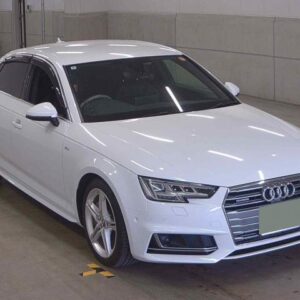 2018 Audi A4 white gasoline used car Japan export