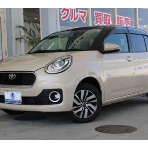 2017 Toyota Passo tea gasoline used car Japan export