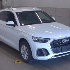 2022 Audi Q5 white diesel used car Japan export