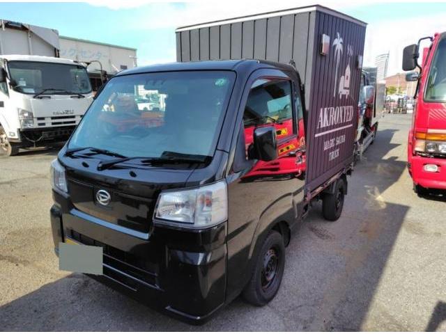 Ref:AUX-23926102 DAIHATSU HIJET TRUCK 2022 1 2022 Daihatsu Hijet Truck black gasoline used car Japan export