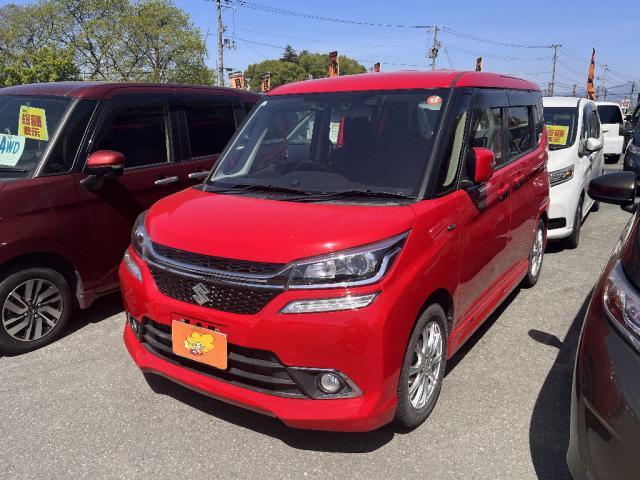 Ref:AUX-23926109 SUZUKI SOLIO BANDIT 2017 1 2017 Suzuki Solio Bandit red gasoline used car Japan export