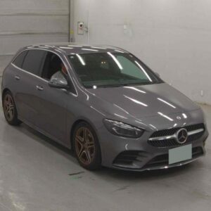 2021 Mercedes Benz B-Class gray diesel used car Japan export