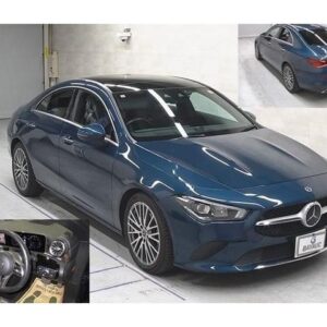 2019 Mercedes Benz Cla-Class blue diesel used car Japan export