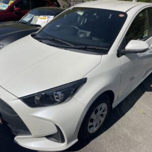 2022 Toyota Yaris pearl gasoline used car Japan export