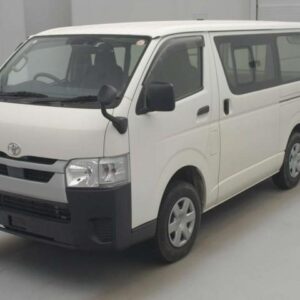 2022 Toyota Hiace Van white diesel used car Japan export