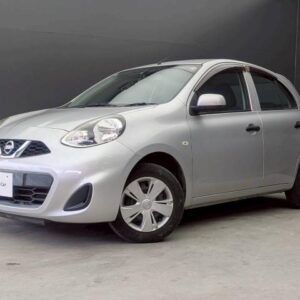 2017 Nissan March silver gasoline used car Japan export