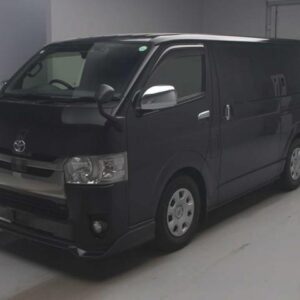 2019 Toyota Regius Ace Van black diesel used car Japan export