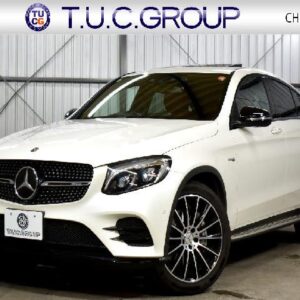 2018 Mercedes Benz Glc-Class white gasoline used car Japan export