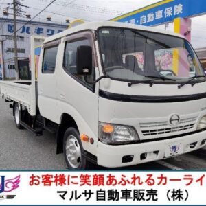 2011 Hino Dutro white diesel used car Japan export