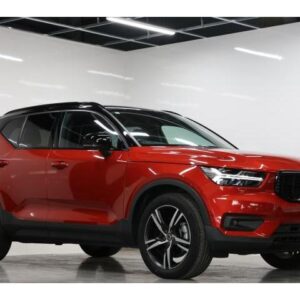 2021 Volvo Xc40 red hybrid used car Japan export