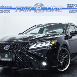 2017 Toyota Camry black hybrid used car Japan export