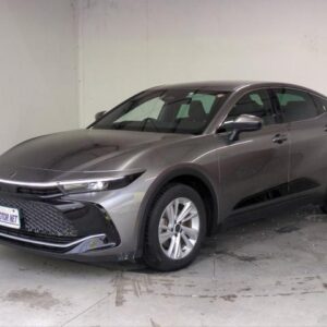 2023 Toyota Crown Crossover gray hybrid used car Japan export