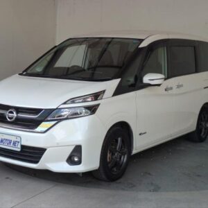 2017 Nissan Serena pearl hybrid used car Japan export