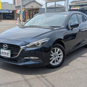 2017 Mazda Axela Sport purple diesel used car Japan export