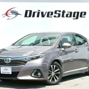 2013 Toyota Sai gray hybrid used car Japan export