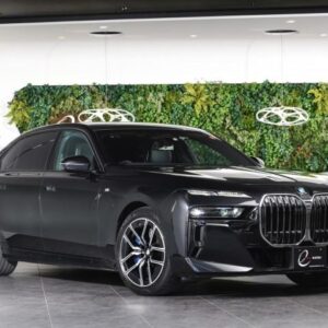 2023 Bmw 7 Series black gasoline used car Japan export