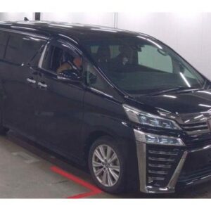 2019 Toyota Vellfire black gasoline used car Japan export