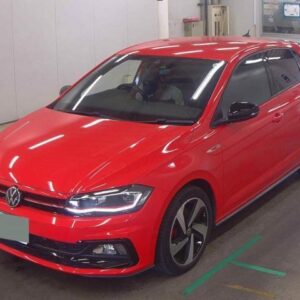 2021 Volkswagen Polo Gti red gasoline used car Japan export