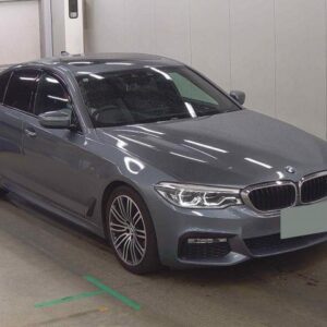 2017 Bmw 5 Series blue gasoline used car Japan export