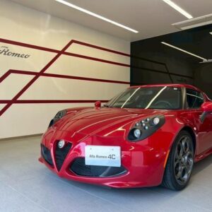 2015 Alfa Romeo 4C red gasoline used car Japan export