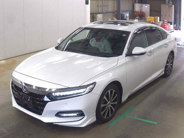 Ref:AUX-23945797 HONDA ACCORD 2021 1 2021 Honda Accord pearl gasoline used car Japan export