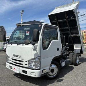 2019 Isuzu Elf Truck white diesel used car Japan export