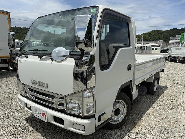 Ref:AUX-23945821 ISUZU ELF TRUCK 2019 1 2019 Isuzu Elf Truck white diesel used car Japan export