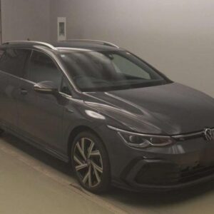 2023 Volkswagen Golf Variant gray diesel used car Japan export