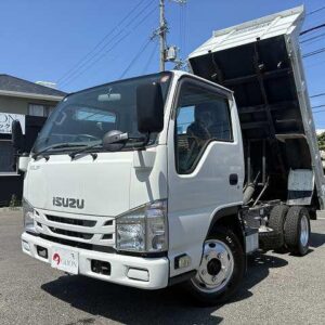 2018 Isuzu Elf Truck white diesel used car Japan export