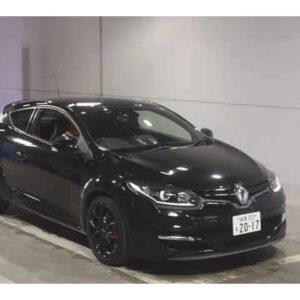 2017 Renault Megane black gasoline used car Japan export