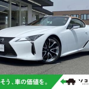 2022 Lexus Lc pearl gasoline used car Japan export