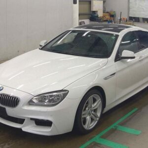 2012 Bmw 6 Series white gasoline used car Japan export