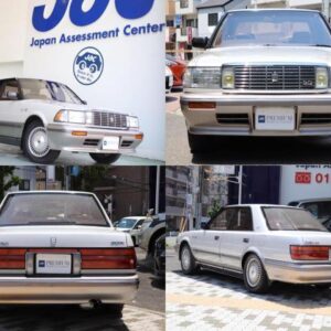 1991 Toyota Crown pearl gasoline used car Japan export